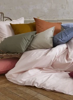 Bouchara Housse De Couette Unie^HOUSSE DE COUETTE UNIE EN COTON LAVÉ BIO