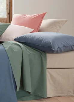 Bouchara Housse De Couette Unie^HOUSSE DE COUETTE UNIE EN COTON LAVÉ BIO