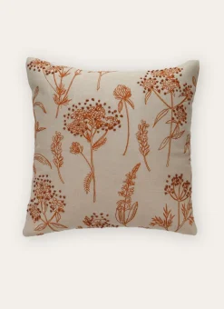 Bouchara Coussin, Coussin De Sol^HOUSSE DE COUSSIN BRODÉE À MOTIF FLEURS