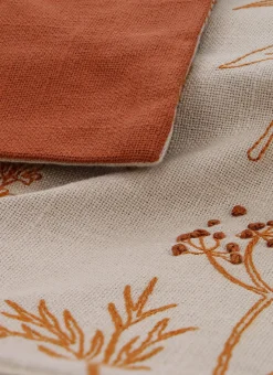 Bouchara Coussin, Coussin De Sol^HOUSSE DE COUSSIN BRODÉE À MOTIF FLEURS