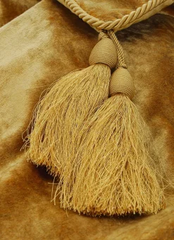 Bouchara Coussin, Coussin De Sol^HOUSSE DE COUSSIN EN VELOURS À POMPONS DÉCORATIFS