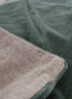 Bouchara Coussin, Coussin De Sol^HOUSSE DE COUSSIN EN VELOURS AVEC DOS CHAMBRAY