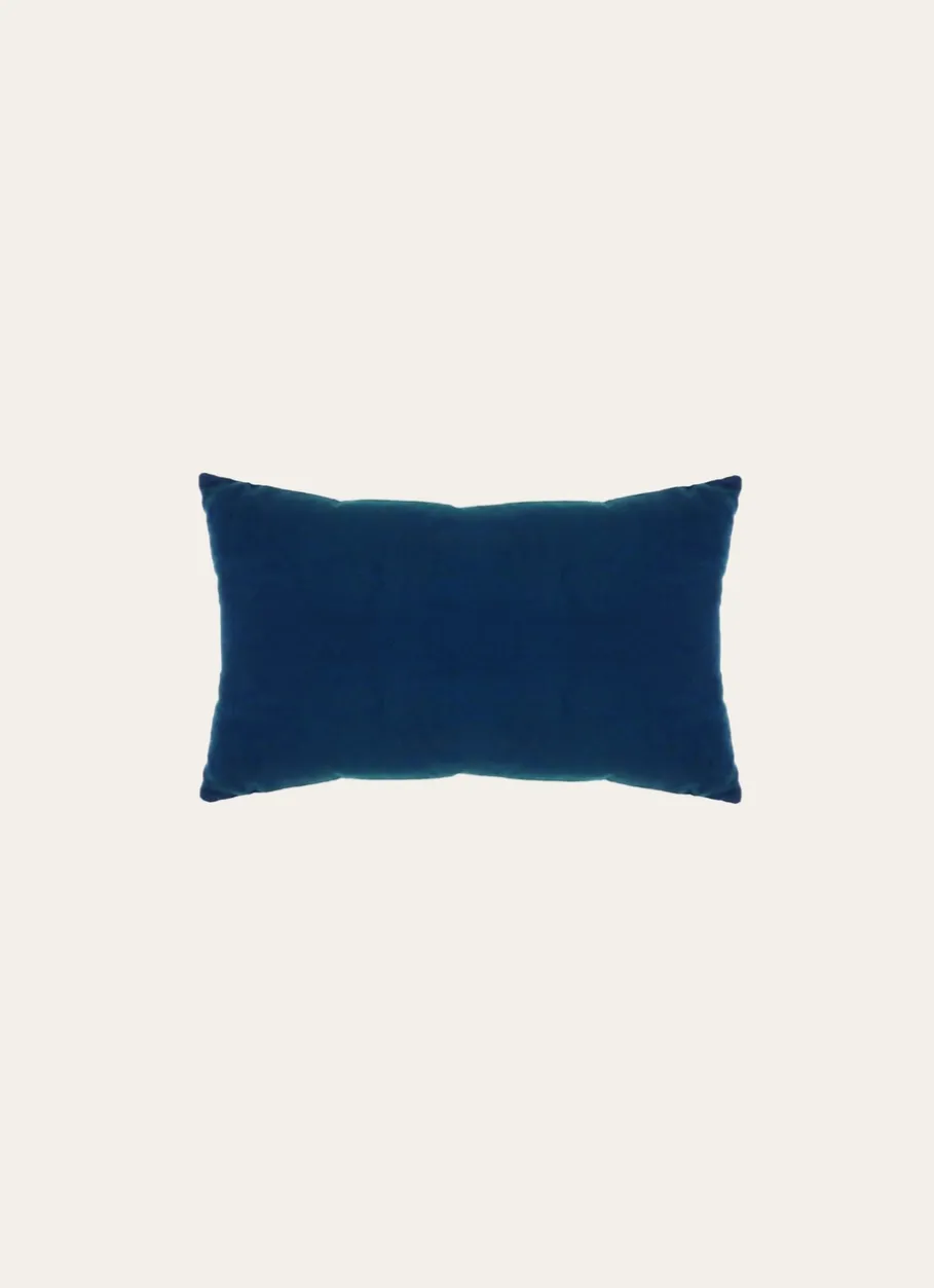 Bouchara Coussin, Coussin De Sol^HOUSSE DE COUSSIN EN VELOURS AVEC DOS CHAMBRAY