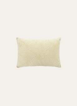 Bouchara Coussin, Coussin De Sol^HOUSSE DE COUSSIN JACQUARD MOTIF FEUILLES