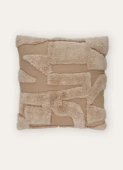 Bouchara Coussin, Coussin De Sol^HOUSSE DE COUSSIN MOTIF GÉOMÉTRIQUE TUFTÉ