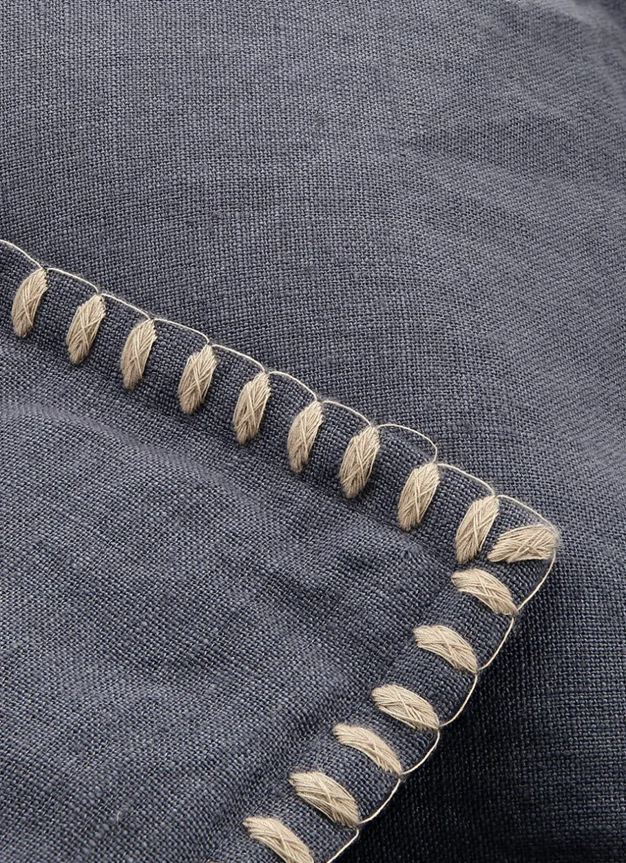 Bouchara Coussin, Coussin De Sol^HOUSSE DE COUSSIN RECTANGULAIRE EN LIN