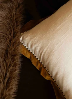 Bouchara Coussin, Coussin De Sol|Chambre De Noël^HOUSSE DE COUSSIN TEXTURÉE FINITION EN VELOURS