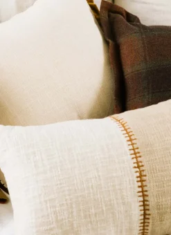 Bouchara Coussin, Coussin De Sol^HOUSSE DE COUSSIN TEXTURÉE BRODÉE