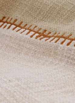 Bouchara Coussin, Coussin De Sol^HOUSSE DE COUSSIN TEXTURÉE BRODÉE