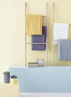 Bouchara Jete De Lit, Edredon^JETÉ DE LIT EN COTON LAVÉ NID D'ABEILLE