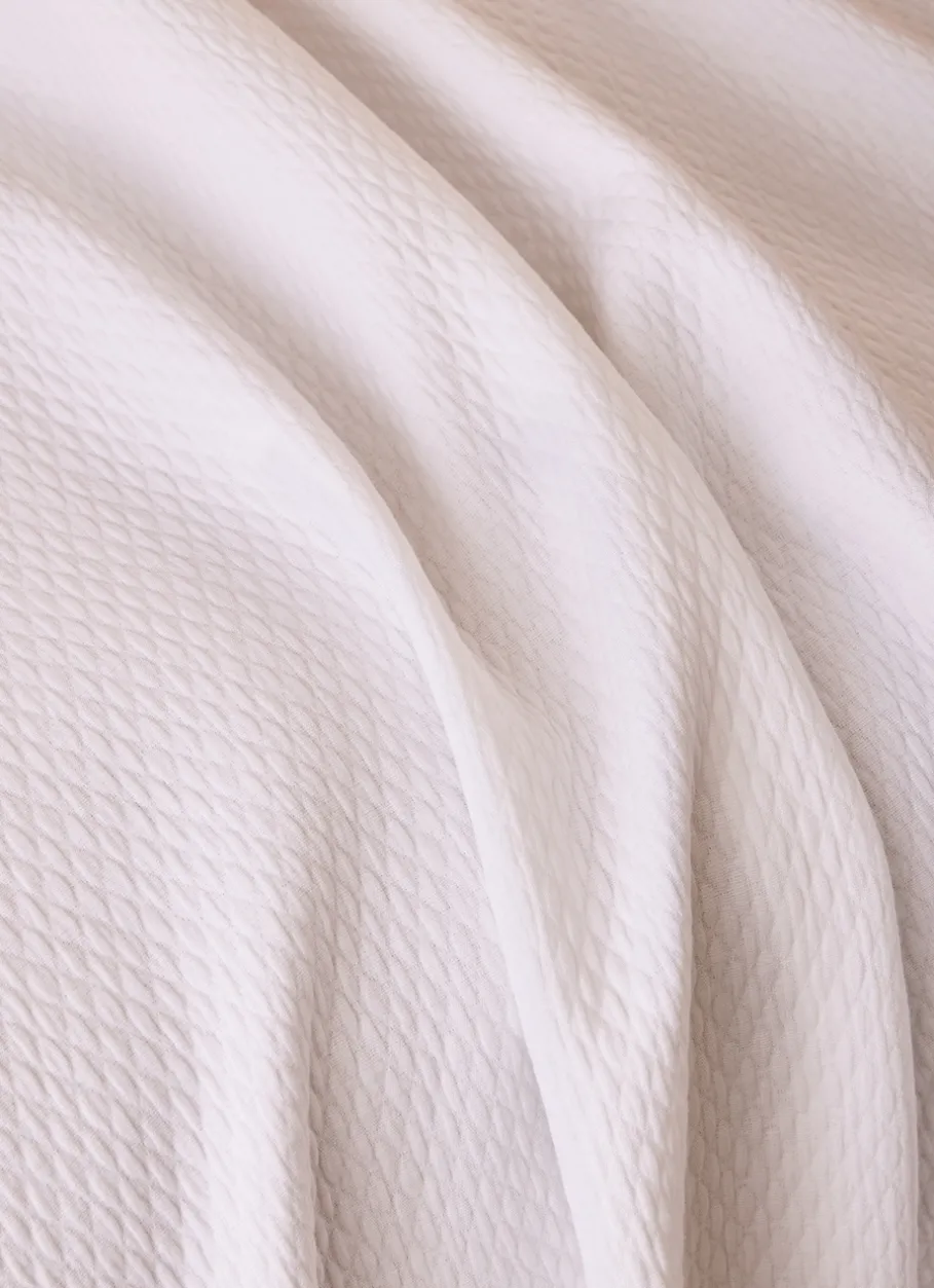 Bouchara Jete De Lit, Edredon^JETÉ DE LIT JACQUARD EN COTON LUMEL