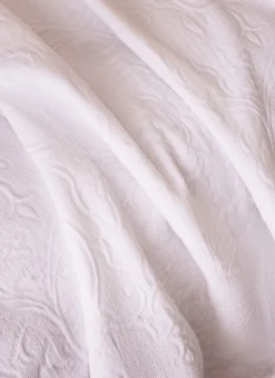 Bouchara Jete De Lit, Edredon^JETE DE LIT JACQUARD EN COTON AVIGNON