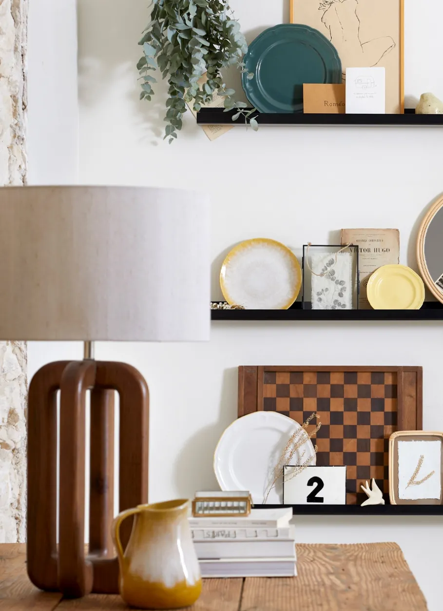 Bouchara Lampe, Lampadaire^LAMPE SCULPTURE H68 CM