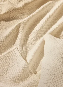 Bouchara Jete De Lit, Edredon^LARGE DESSUS DE LIT EFFET BOUTIS ROZEN