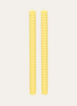 Bouchara Bougie^LOT DE 2 BOUGIES TORSADÉES