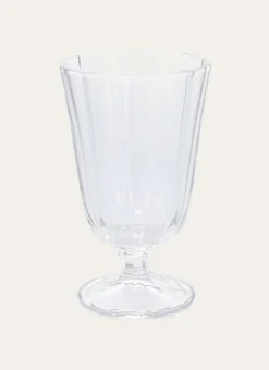 Bouchara Verre, Théière, Carafe^LOT DE 6 PETITS VERRES À EAU SUR PIED