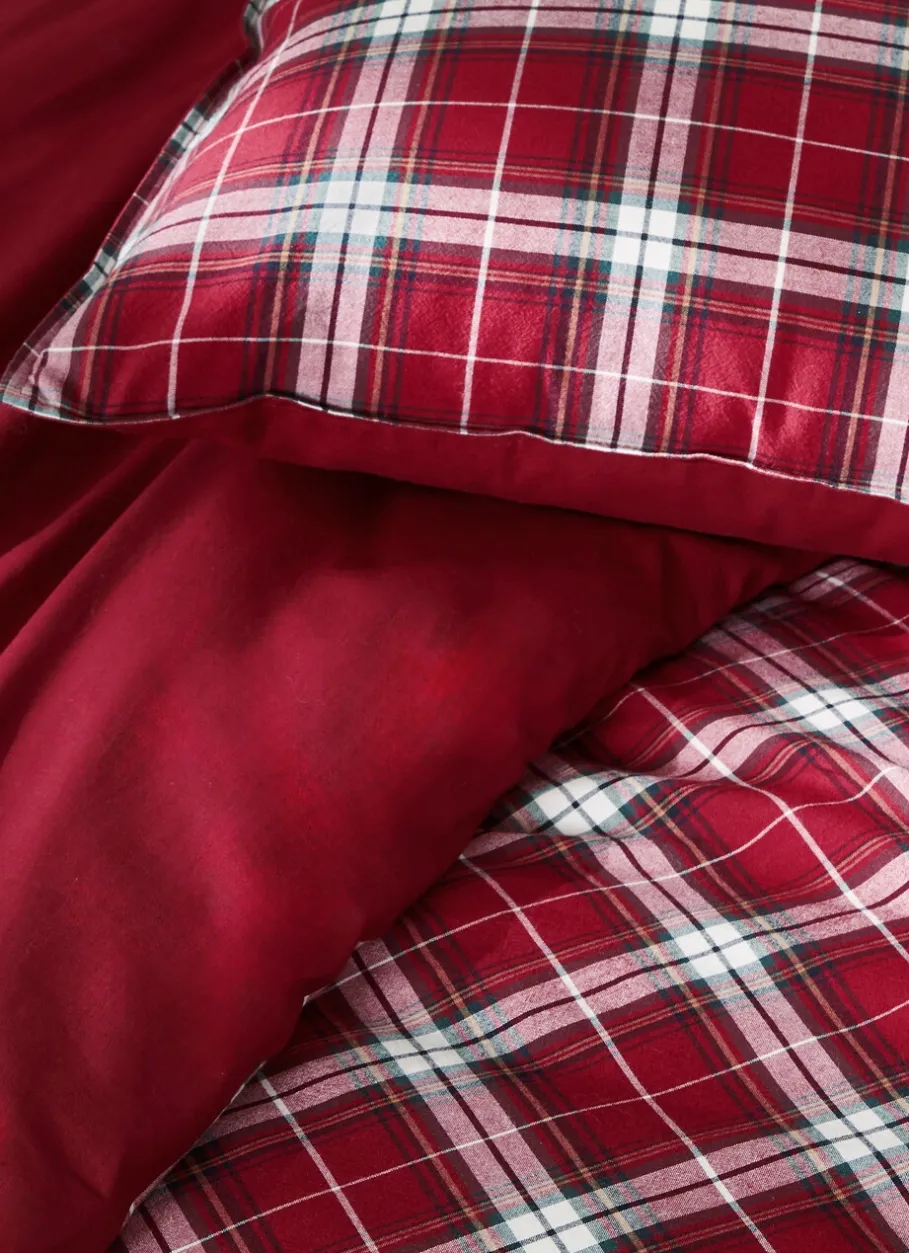 Bouchara Taie À Motifs^LOT DE 2 TAIES À CARREAUX TISSÉ TEINT TORQUHIL