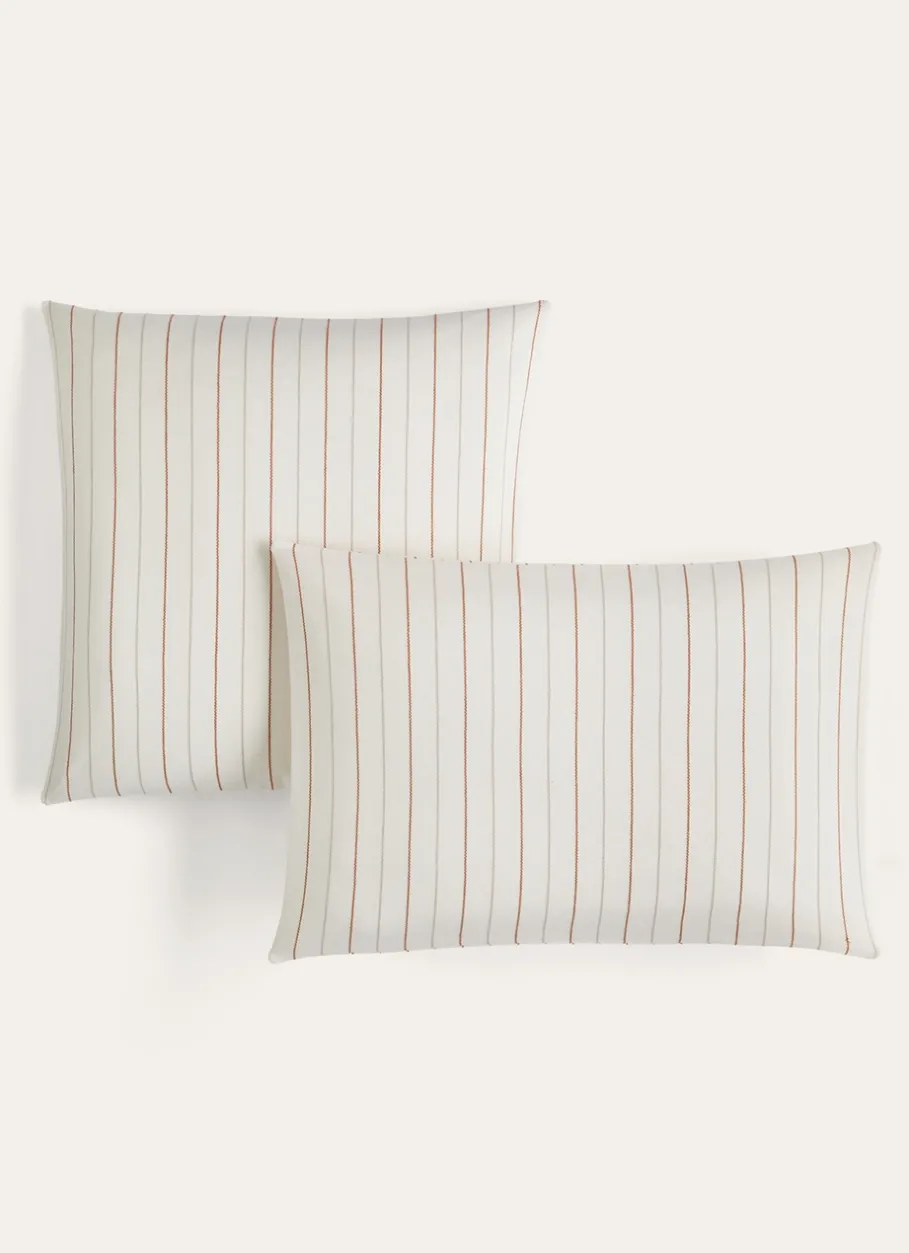 Bouchara Taie À Motifs^LOT DE 2 TAIES D'OREILLER EUTERPE