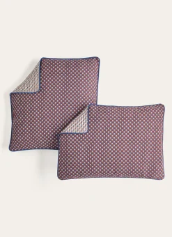 Bouchara Taie À Motifs^LOT DE 2 TAIES D'OREILLER ERINA