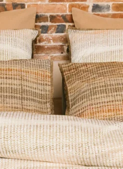 Bouchara Taie À Motifs^LOT DE 2 TAIES D'OREILLER EN PERCALE LAVÉE TAIGA