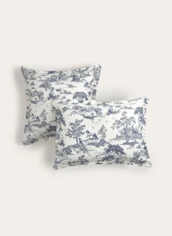 Bouchara Taie À Motifs|Chambre De Noël^LOT DE 2 TAIES D'OREILLER EN SATIN DE COTON MOTIF