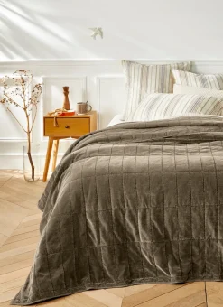 Bouchara Taie À Motifs^LOT DE 2 TAIES D’OREILLER IMPRIMÉ RAYURES CHEVRONS