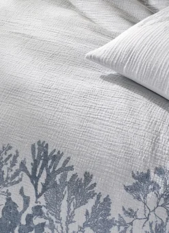 Bouchara Taie À Motifs^LOT DE 2 TAIES EN DOUBLE GAZE DE COTON GUAM