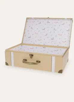 Enfant Bouchara Decoration, Rangement^MALLE EN CARTON AVEC POIGNÉE EN MÉTAL