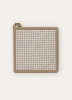 Bouchara Tablier, Manique, Gant^MANIQUE EN COTON VICHY