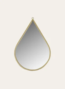 Bouchara Miroir^MIROIR MÉTAL FORME DE GOUTTE PETIT FORMAT