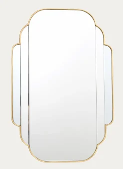 Bouchara Miroir^MIROIR STYLE ART DÉCO – MULTI-FACETTES BISEAUTÉES