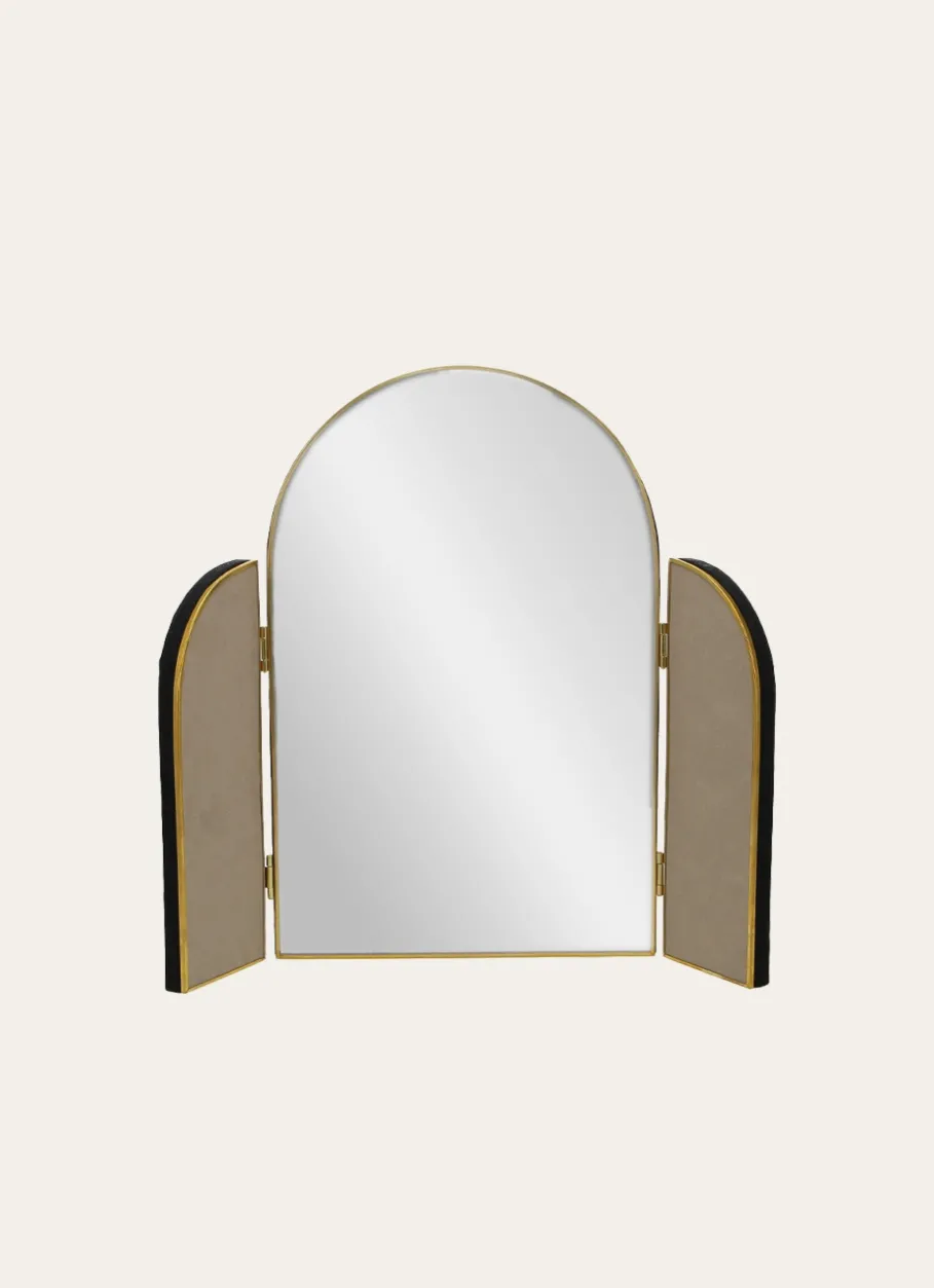 Bouchara Miroir^MIROIR TRIPTYQUE FORME VITRAIL