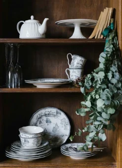 Bouchara Tasse, Bol|Table De Noël^MUG EN GRÈS MOTIF HIVERNAL SYLVAINE