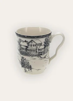 Bouchara Tasse, Bol|Table De Noël^MUG EN GRÈS MOTIF HIVERNAL SYLVAINE