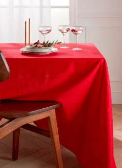 Bouchara Nappe|Table De Noël^NAPPE À CARREAUX SCINTILLANTS OR ET ARGENT