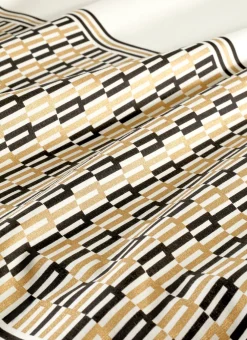 Bouchara Nappe|Table De Noël^NAPPE ANTI-TACHE MOTIF GÉOMETRIQUE