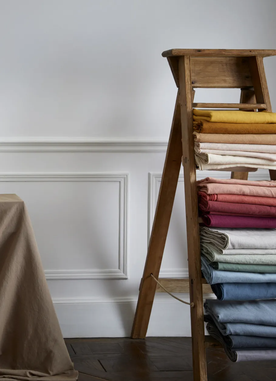 Bouchara Nappe|Table De Noël^NAPPE COTON ET LIN FINITION BOURDON GRAND FORMAT