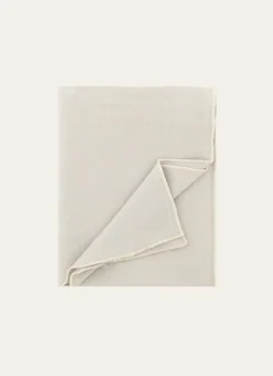 Bouchara Nappe^NAPPE COTON ET LIN FINITION BOURDON GRAND FORMAT