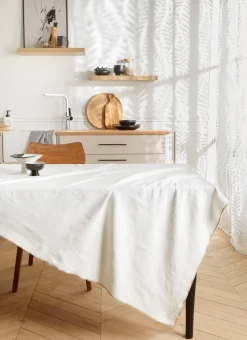 Bouchara Nappe^NAPPE COTON LIN FINITION BOURDON