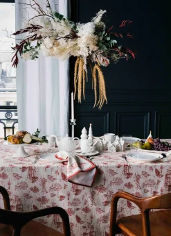 Bouchara Nappe|Table De Noël^NAPPE EN COTON ANTI-TACHE SCÈNES D'HIVER