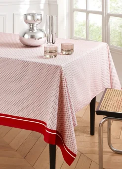 Bouchara Nappe|Table De Noël^NAPPE EN COTON ENDUITE MOTIF FANTAISIE