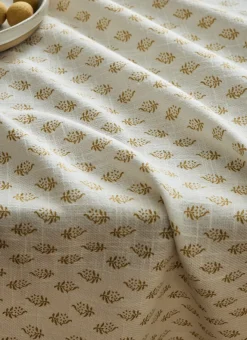 Bouchara Nappe^NAPPE EN COTON IMPRIMÉ MOTIF INDIEN