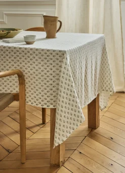 Bouchara Nappe^NAPPE EN COTON IMPRIMÉ MOTIF INDIEN