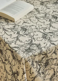 Bouchara Nappe^NAPPE EN COTON IMPRIMÉ MOTIF FLORAL