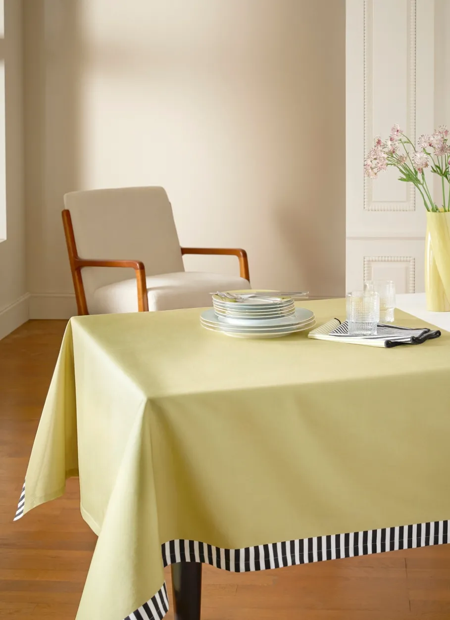 Bouchara Nappes Enduites & Anti-Taches|Nappe^NAPPE EN TWILL DE COTON ANTI-TACHE