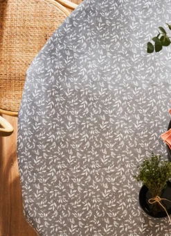 Bouchara Nappe^NAPPE ENDUITE À MOTIF VÉGÉTAL