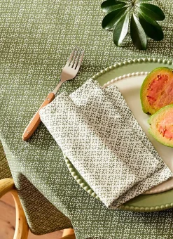 Bouchara Nappe^NAPPE ENDUITE RONDE MOTIF FANTAISIE