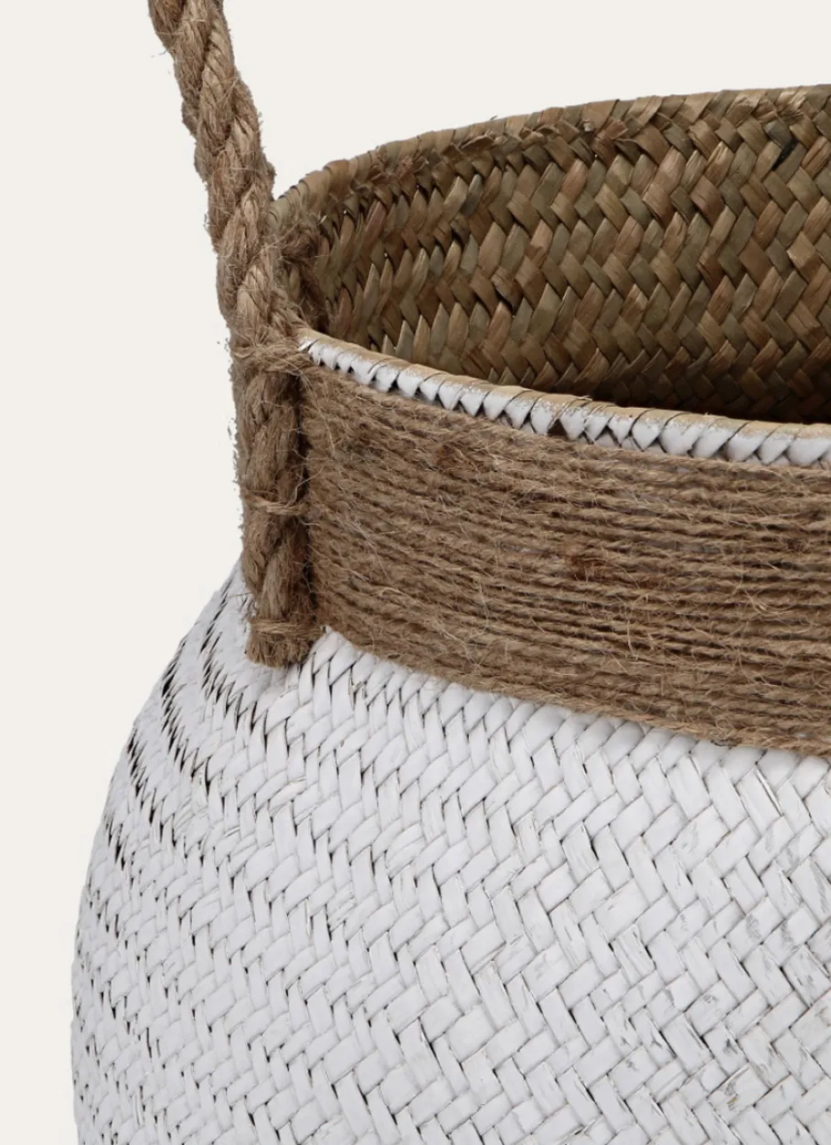 Bouchara Panier^PANIER CORDE EN JONC