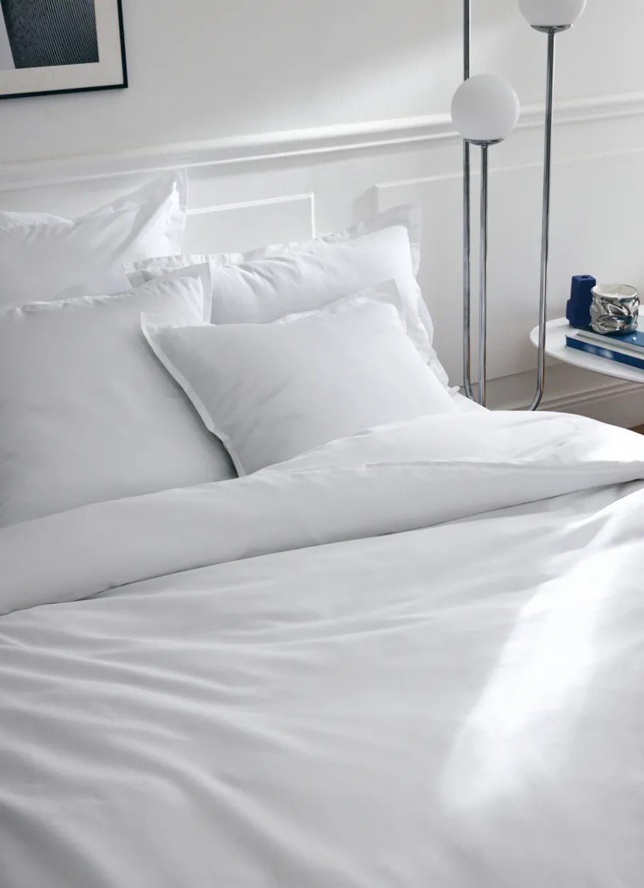 Bouchara Housse De Couette Unie^PARURE HOUSSE ET 2 TAIES EN SATIN DE COTON ARPEGE