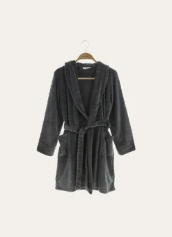 Bouchara Peignoir^PEIGNOIR COURT EN VELOURS POLAIRE